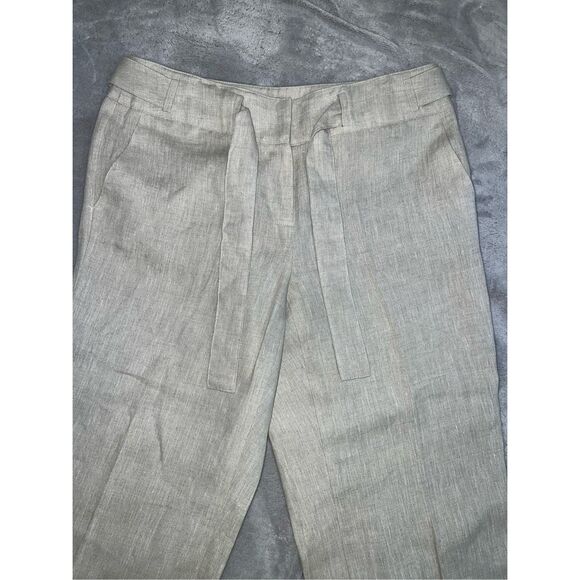 100% Irish Linen! Women’s Linen Cropped Pants/Capris 8 - Picture 2 of 8